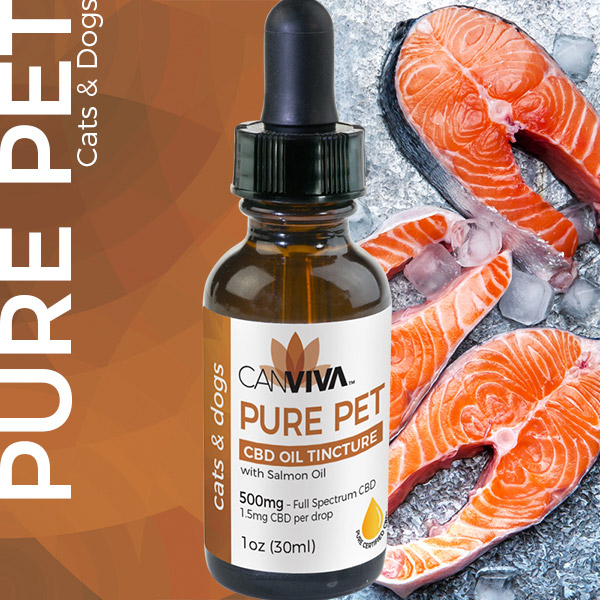 CANVIVA Pure Pet CBD Oil Tincture