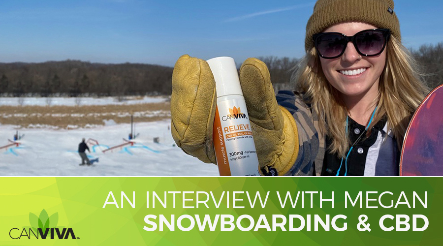 Megan Snowboarding And CBD