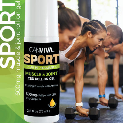 CANVIVA 600mg CBD Roll-On