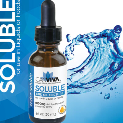 CANVIVA 1000mg CBD Water Soluble